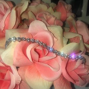 Stunning cubic zirconia tennis bracelet